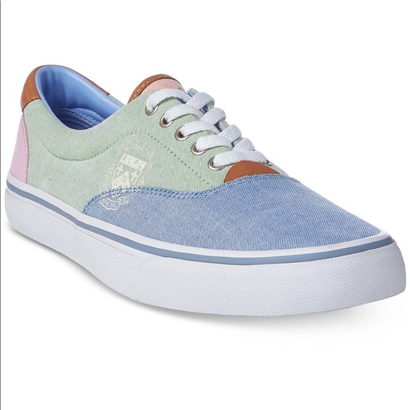 polo ralph lauren men's thorton sneaker